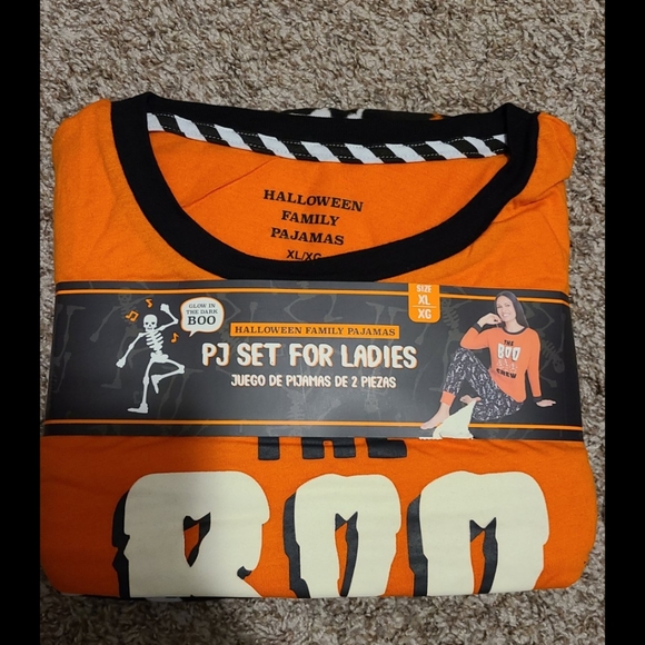 Halloween family pajamas Boo Crew XL womens NEW - Picture 2 of 3